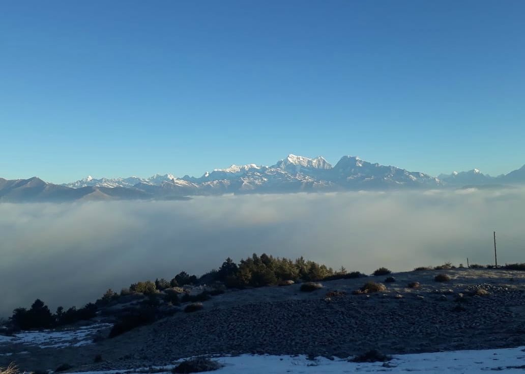Pikey Peak Viewpoint. (Alt. 4070m)